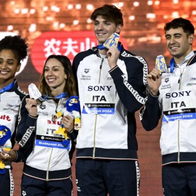 Nuoto, ai Mondiali in vasca corta Deplano è d'oro. Argento per Simona Quadarella nei 1500sl