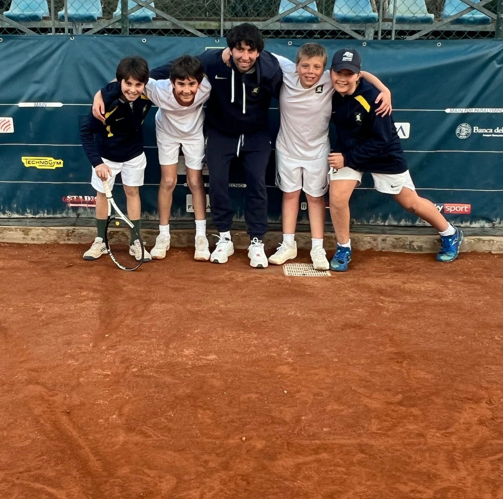 Tennis/La squadra under 12 dell'Aniene va al tabellone finale